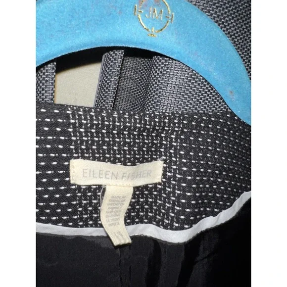 Eileen Fisher Black and White Blazer - Picture 2 of 3